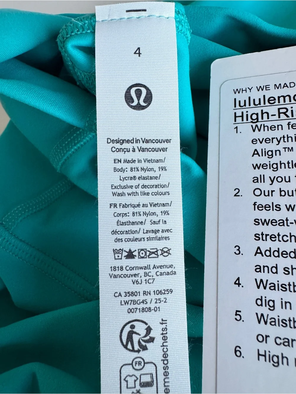 lululemon Align High-Rise Short 6
